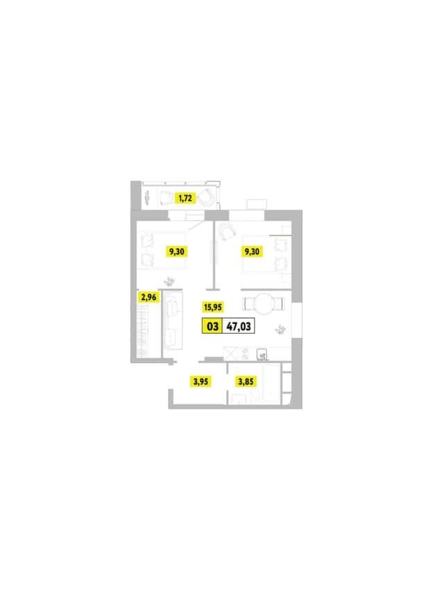 3к. квартира, Радость