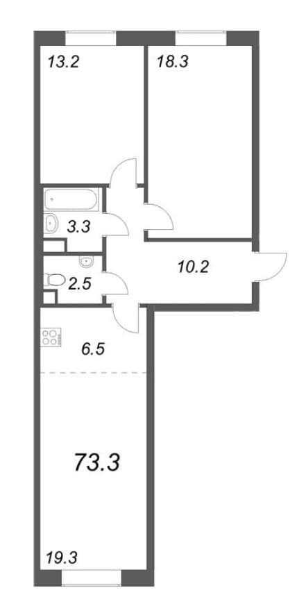3е квартира, Neva Haus