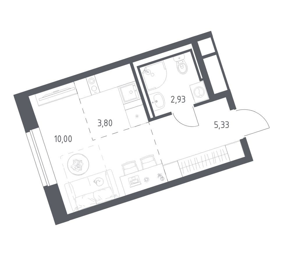 Студия-квартира, Живи в Рыбацком