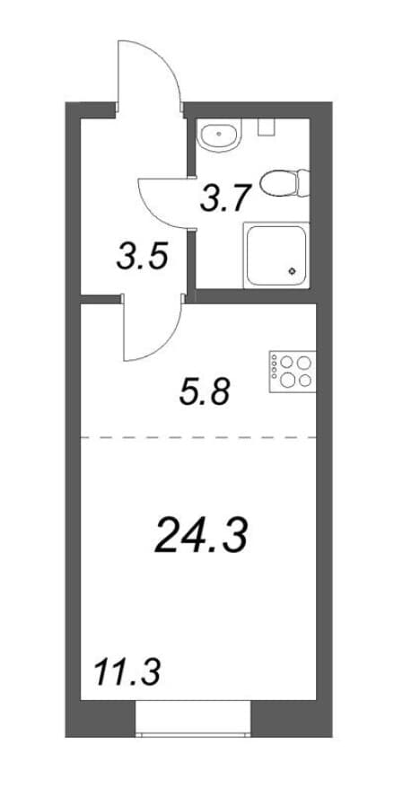 Студия-квартира, Neva Haus