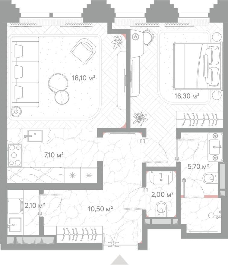 1к. квартира, Nicole