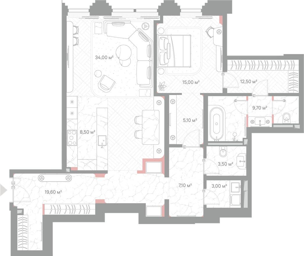 1к. квартира, Nicole