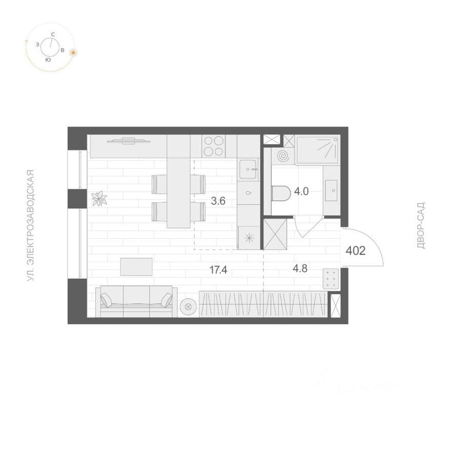 1к. квартира, Artel