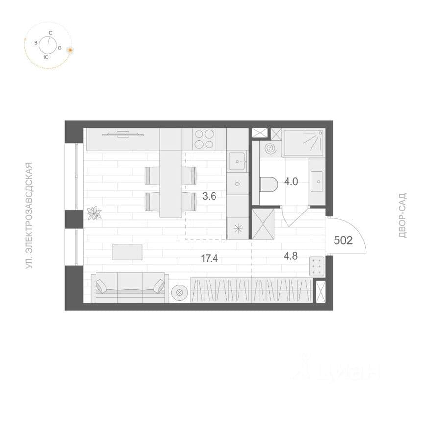1к. квартира, Artel