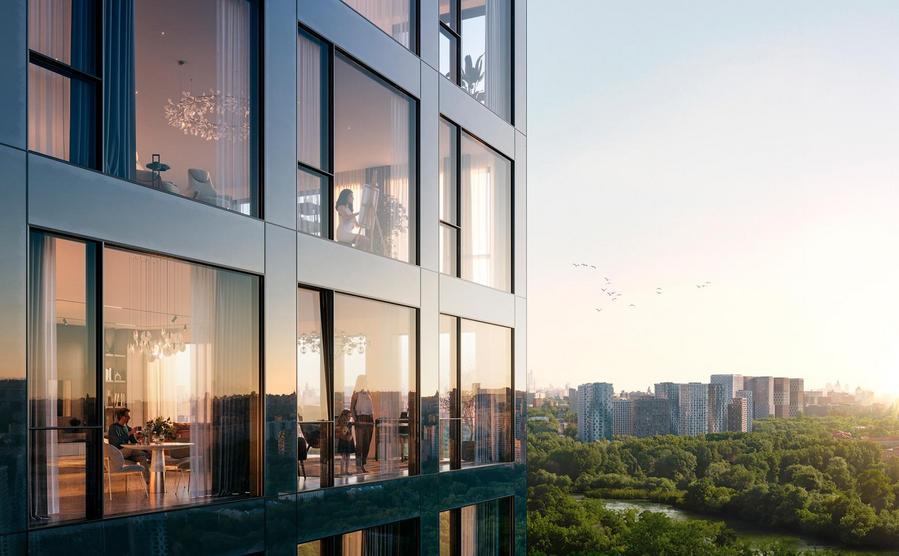 ЖК Veer и ЖК Страна.Озерная — бизнес-класс на западе Москвы