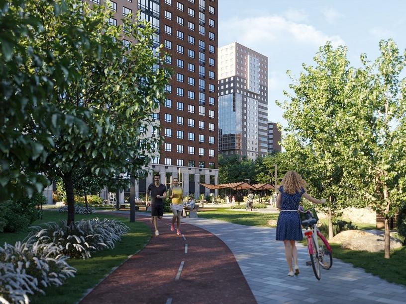 ЖК Страна.Заречная и ЖК Аквилон Beside 8