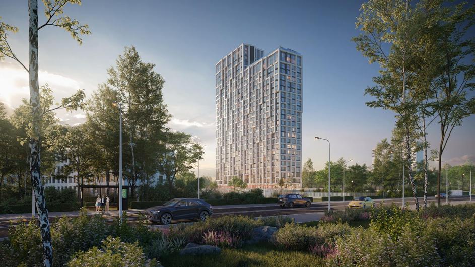 ЖК SLAVA и ЖК UNO.Головинские пруды 9