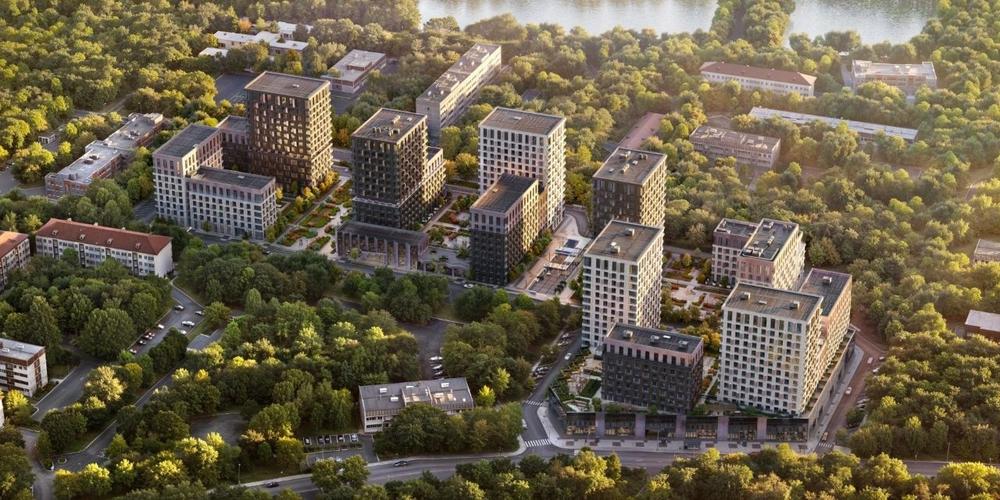 ЖК Верейская 41 и ЖК Клубный Дом Река 5