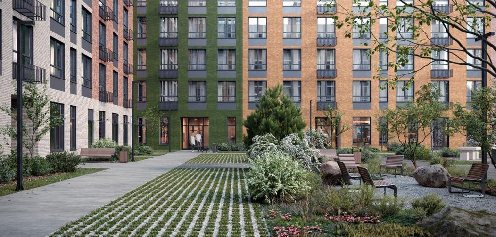 ЖК Аквилон Beside и ЖК Квартал Домашний 7