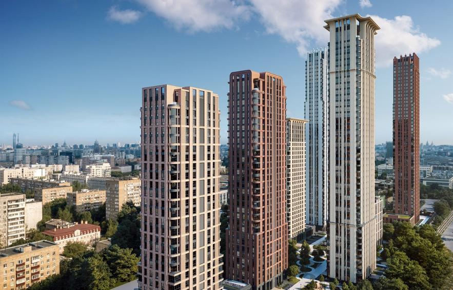 ЖК Павелецкая Сити и ЖК FIVE TOWERS 2