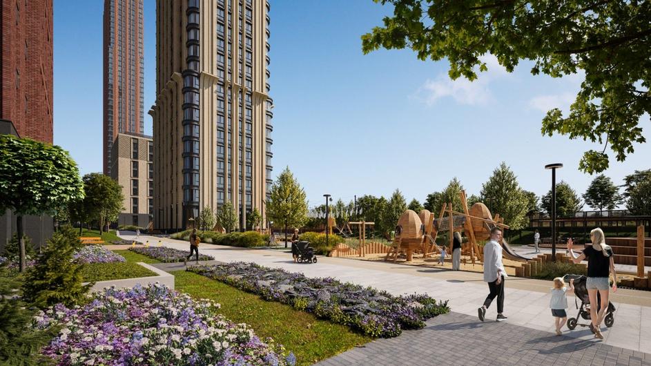 ЖК Павелецкая Сити и ЖК FIVE TOWERS 4