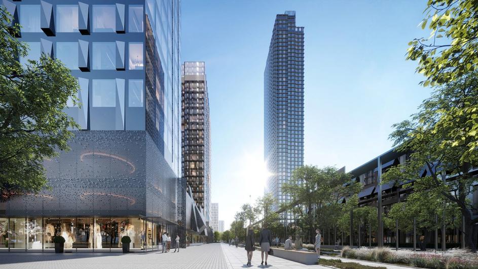 Upside Towers и Мираполис новостройки Москвы 2