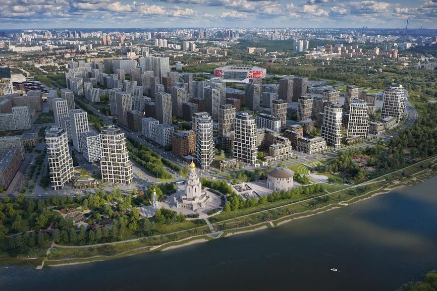 ЖК Primavera и ЖК Sky Garden Покровское-Стрешнево 2
