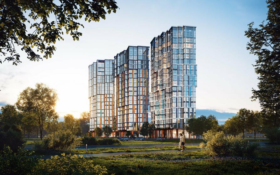 ЖК Nametkin Tower и ЖК Very Миклухо-Маклая 6