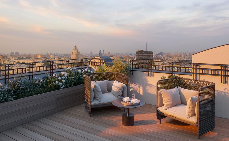 ЖК Чистые Пруды и ЖК Золотой в центре Москвы 3