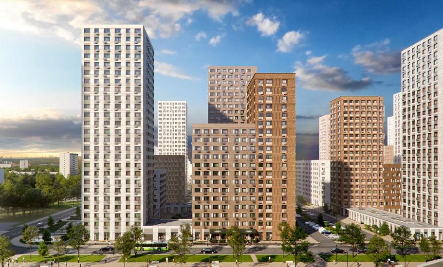 ЖК Сиреневый парк и ЖК Метроном 5