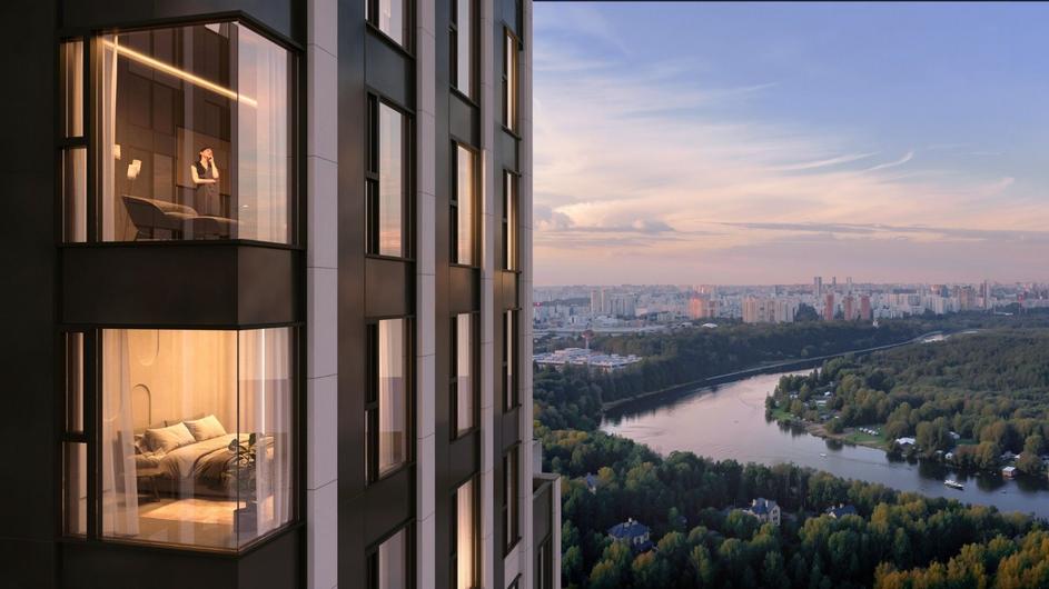 ЖК Stories и Крылатская 33 Москва 9