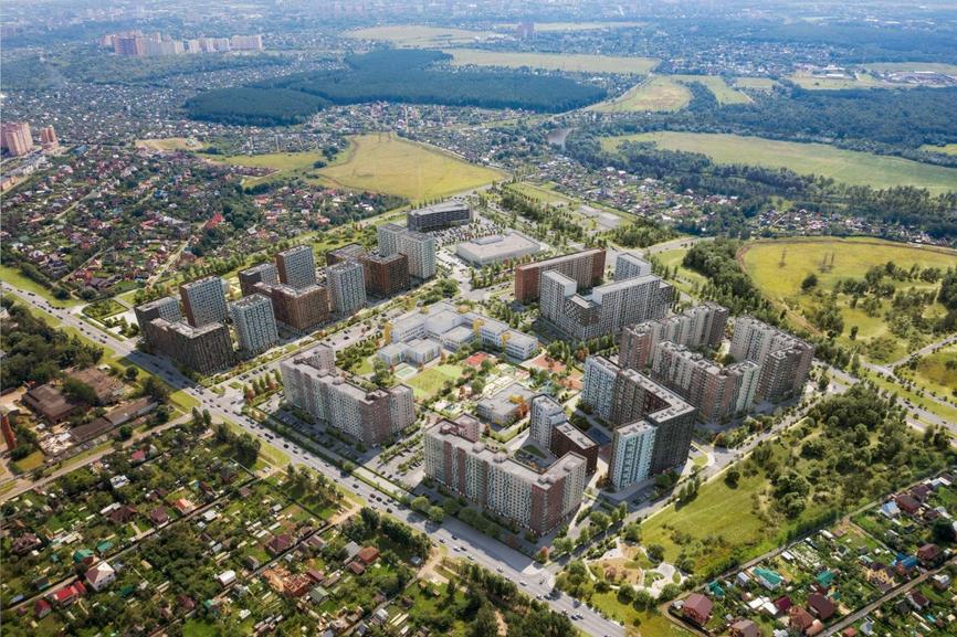 ЖК Подольские кварталы и ЖК Алхимово 7