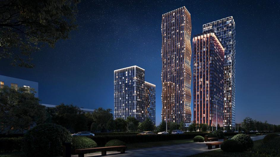 ЖК INDY Towers и ЖК SLAVA в Москве 1
