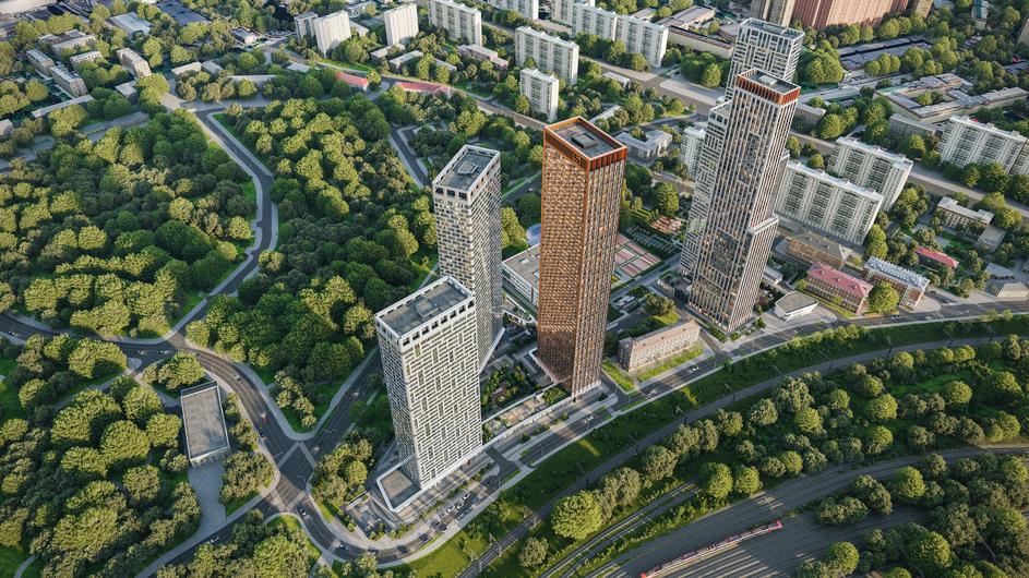 ЖК AMBER CITY и ЖК SLAVA Москва 4