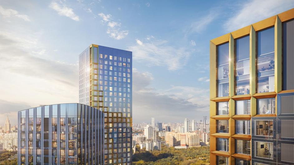 ЖК Среда на Лобачевского и Level Мичуринский 8