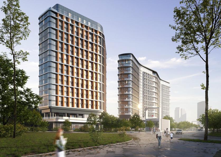 ЖК ÁLIA и ЖК Остров, Москва 8