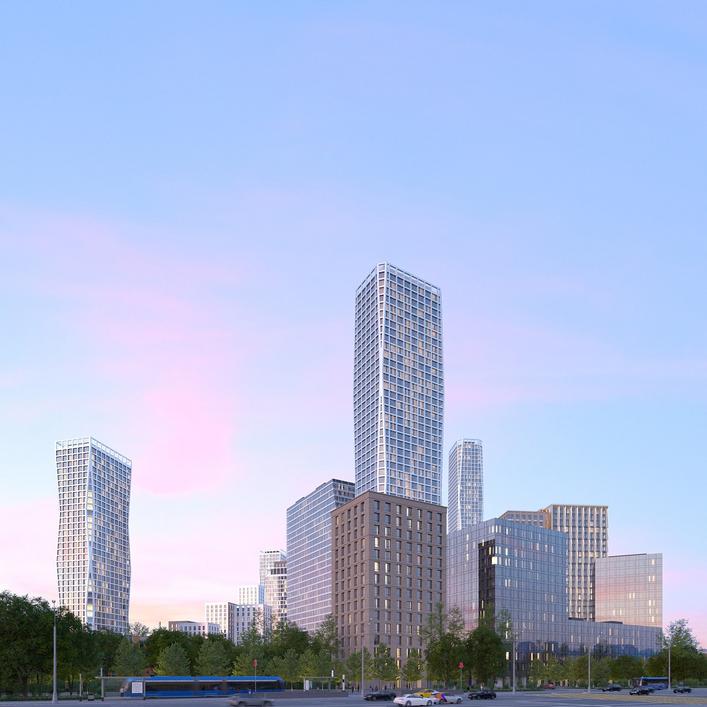 ЖК 1-й Нагатинский и Dream Riva в Москве 3