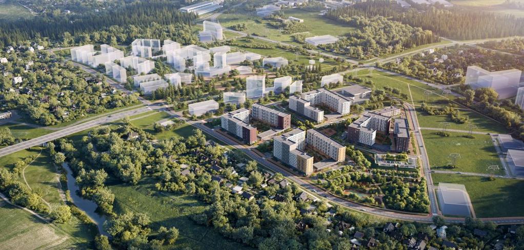 ЖК Новые Ватутинки и ЖК Подольские кварталы 8