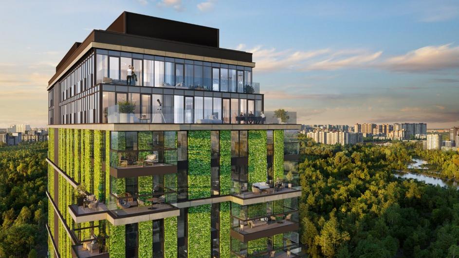 ЖК ФизтехСити и ЖК Upside Towers Москва 1