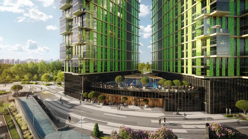 ЖК ФизтехСити и ЖК Upside Towers Москва 3