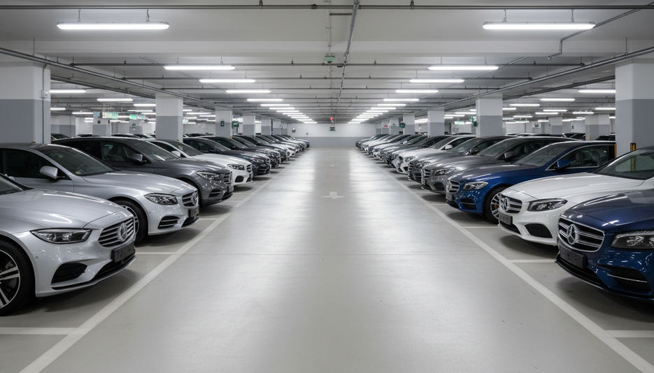 Парковочные места у жилых комплексов