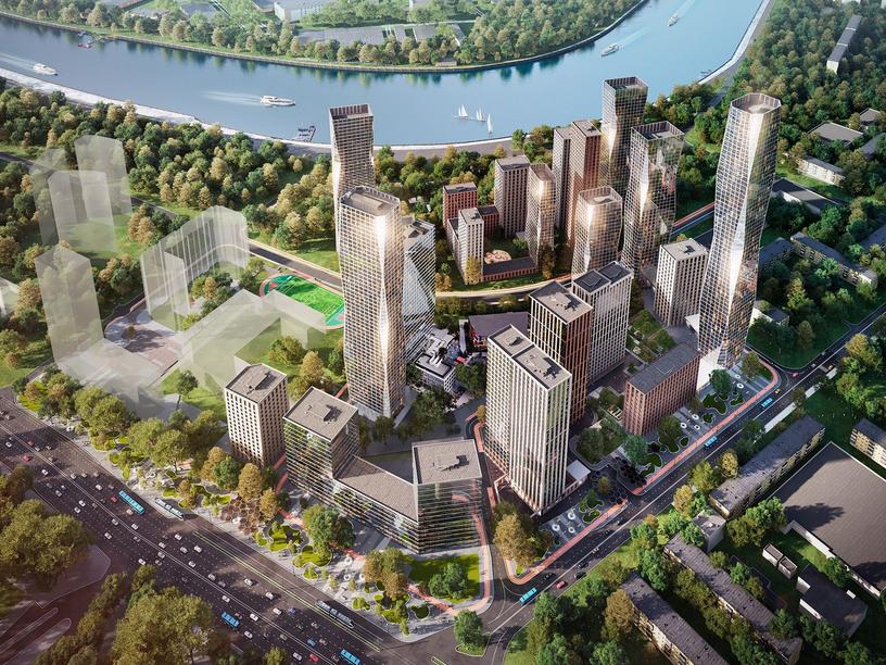 ЖК 1-й Нагатинский и ЖК Opus в ЮАО Москвы 4
