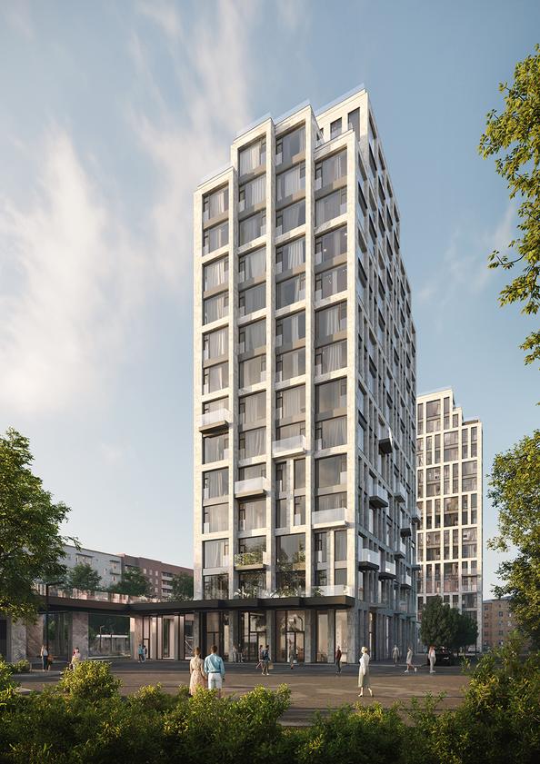 ЖК DREAM RIVA и Дом 7 Даниловский ЮАО Москвы 6