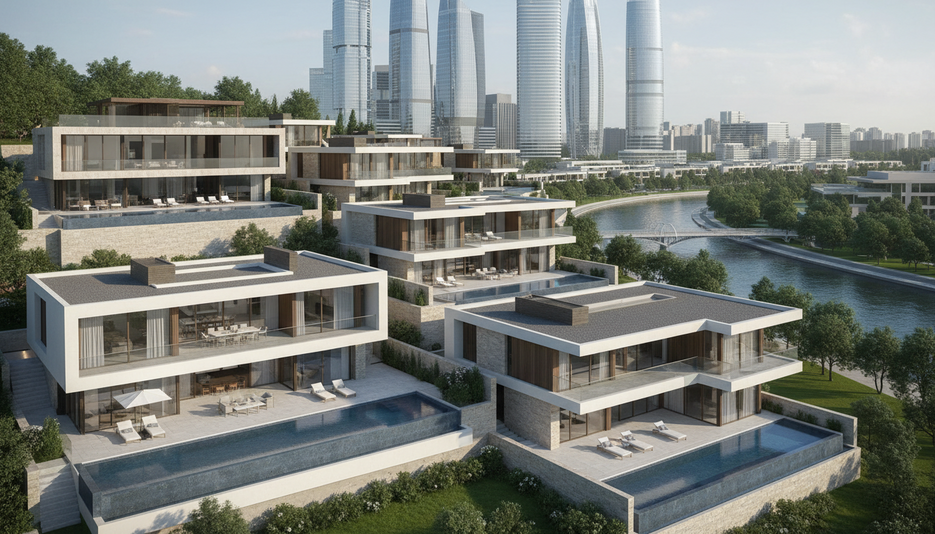 Luxury villas and apartments in Moscow and Rublevka