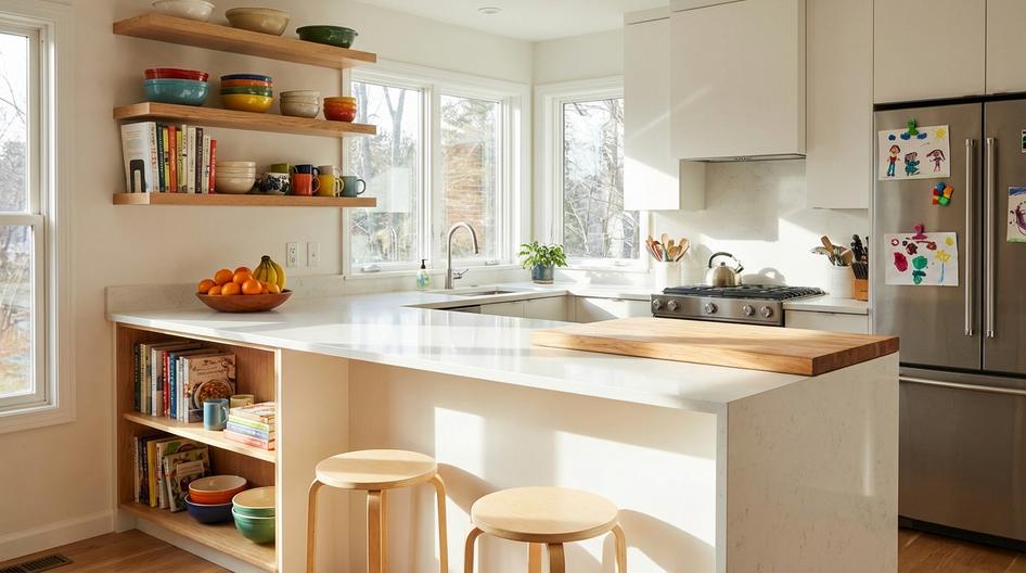 Кухня в квартире: что обязательно проверить для семьи с детьми - статья журнала RedCat