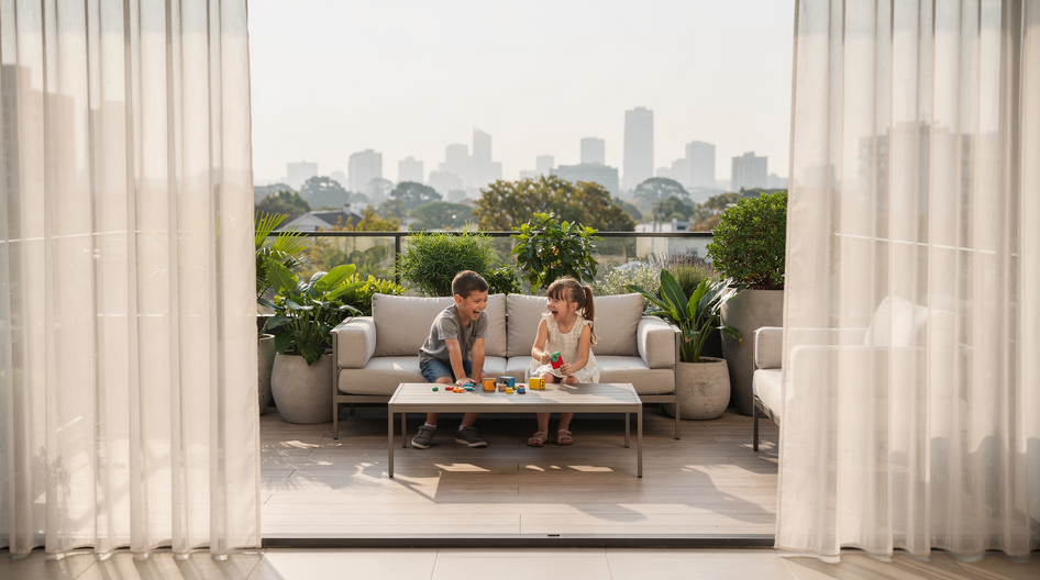 Балкон/терраса: место для игр детей в квартире - статья журнала RedCat