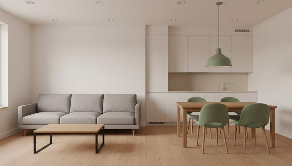 Дизайн 3-комнатной квартиры 89 м² в спокойном стиле для двух детей - статья журнала RedCat