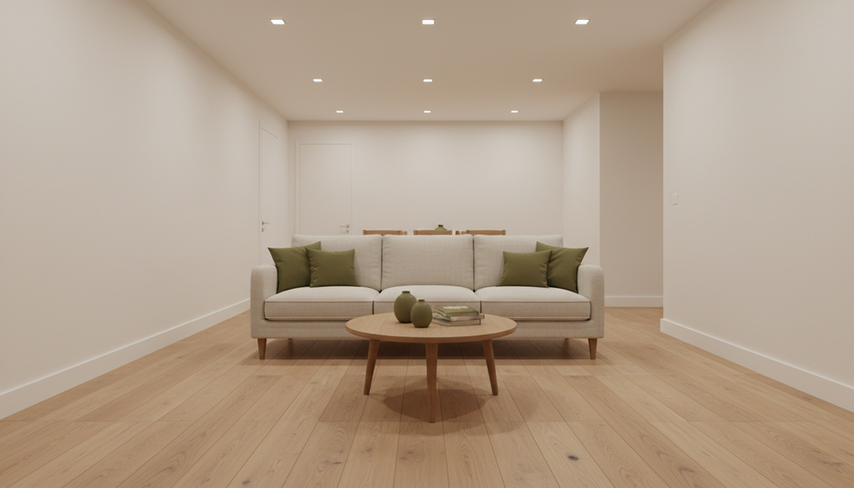 Дизайн 3-комнатной квартиры 64.9 м² в природном стиле: для аренды - статья журнала RedCat