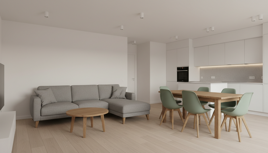 Дизайн 3-комнатной квартиры 67.5 м² в спокойном стиле: Для home office - статья журнала RedCat