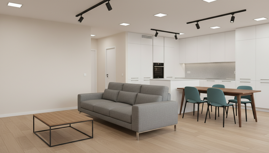 Дизайн 4-комнатной квартиры 129 м² в современном стиле: для двух детей - статья журнала RedCat