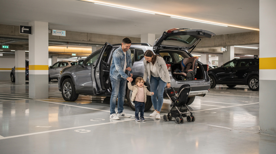 Подземный паркинг: удобство для семьи с ребёнком - статья журнала RedCat