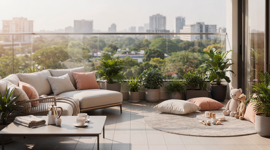 Балкон/терраса: проверяем для семьи с ребёнком - статья журнала RedCat