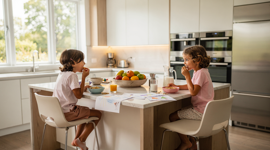 Кухня: проверяем для семьи с двумя детьми - статья журнала RedCat