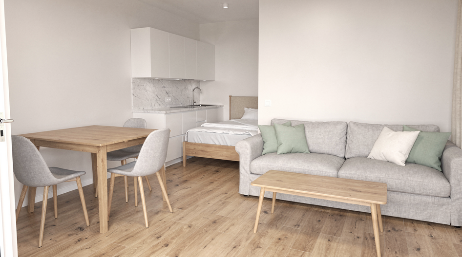 Дизайн 3-к. квартиры 45.54 м² в спокойном стиле: Для аренды - статья журнала RedCat